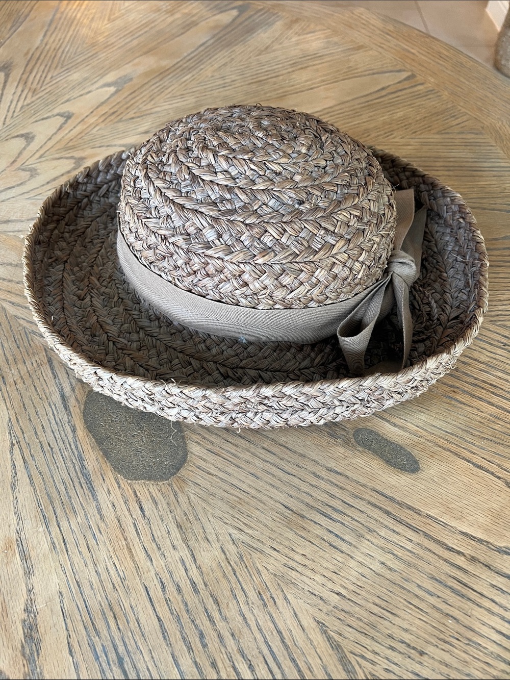 Helen Kaminski Raffia Newport Hat Brown